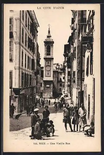 AK Nice, Une Vieille Rue