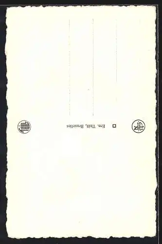 AK Brüssel / Bruxelles, Cafe de la Grand`Place, 1 Grand`Place