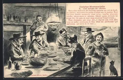 AK Cuisine Morvandelle, Lai soupe ès choux