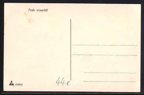 AK Mutter weckt ihre Tochter am Morgen sanft auf