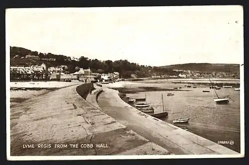 AK Lyme Regis, View from the Cobb Wall