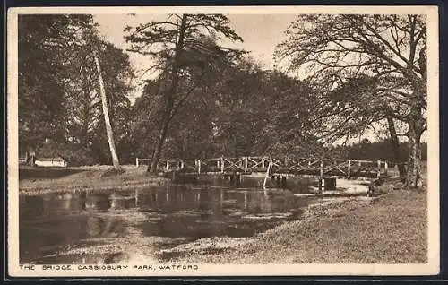 AK Watford, The Bridge, Cassiobury Park