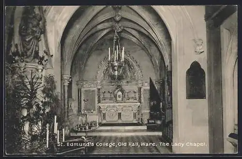 AK Ware, St. Edmund`s College, The Lady Chapel