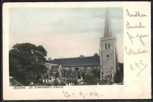 AK Hatfield, St. Etheldreda`s Church