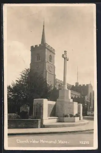 AK Ware, Church, War Memorial