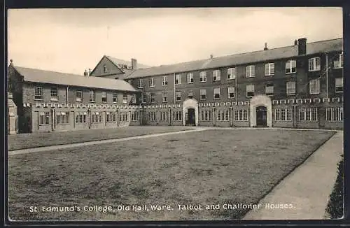 AK Ware, St. Edmund`s College, Talbot and Challoner Houses