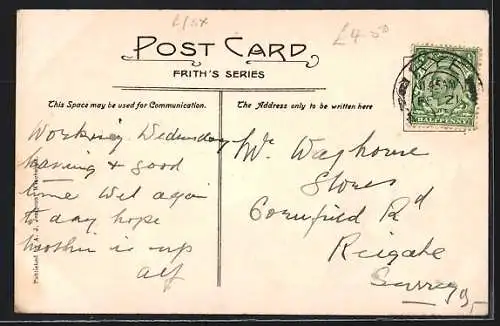 AK Winchelsea, Street Scene with Burg Store