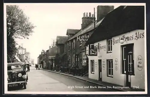AK Rottingdean, High Street and Black Horse Inn