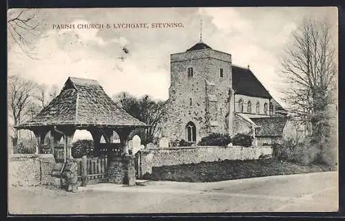 AK Steyning, Parish Church & Lychgate