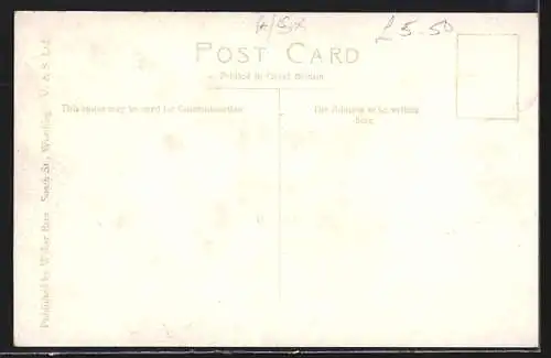 AK Broadwater /Worthing, Ortsansicht mit Strassenpartie