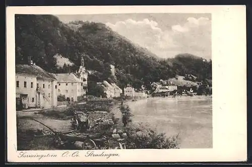 AK Sarmingstein /O. Oe., Partie am Wasser