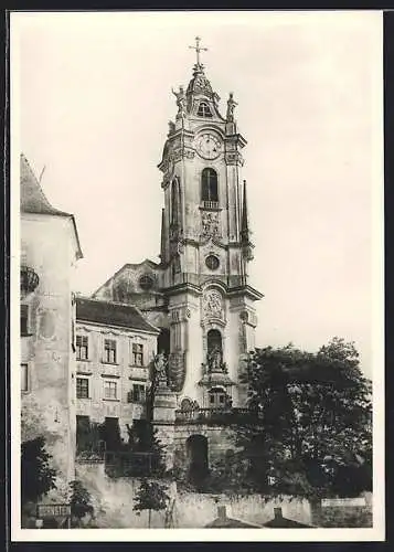 AK Dürnstein a. d. Donau, Turm der Stiftskirche