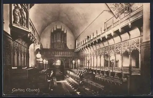 AK Gatton, Interior of the Church