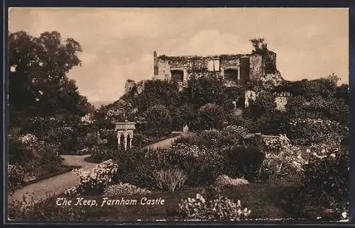 AK Farnham, Castle, the keep