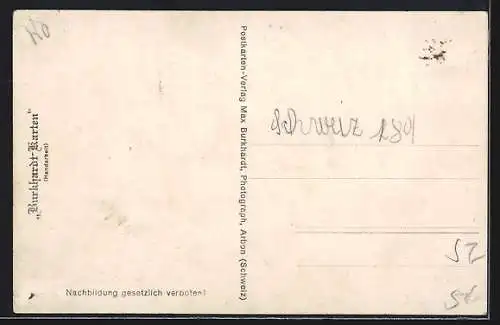 AK Rehetobel, Ortspartie mit Wolkenmeer