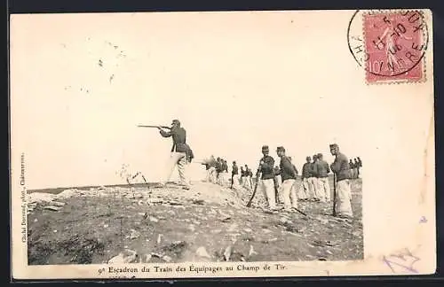 AK 9e Escadron du Train des Équipages au Champ de Tir