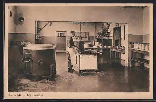 AK Les Cuisines, Köche bei der Arbeit