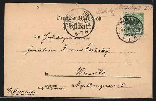 Lithographie Eckernförde, Bahnhof Aftenhof, Preusser`s Grab, Mövenberg, Muschel, Möwen
