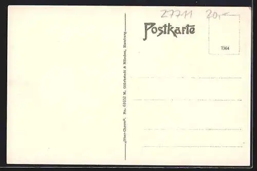 AK Osterholz-Scharmbeck, Bahnhofstrasse, Chausse, Panorama