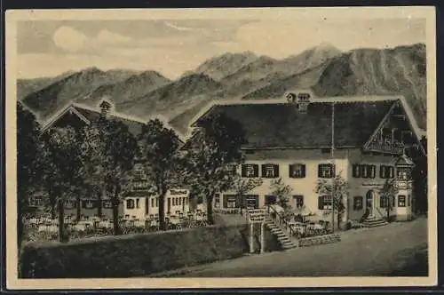 AK Kirchdorf a. Inn, Moorbad und Hotel-Pension Hochgarten