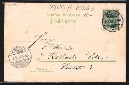Lithographie Segeberg, Hotel Kurhotel aus der Vogelschau, Marktplatz mit Kirche, Kalkberg