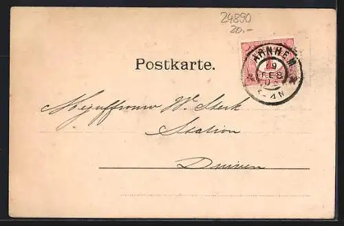 AK Ober-Stolk b. Idstedt, Gasthaus, Windmühle, Ortspartien