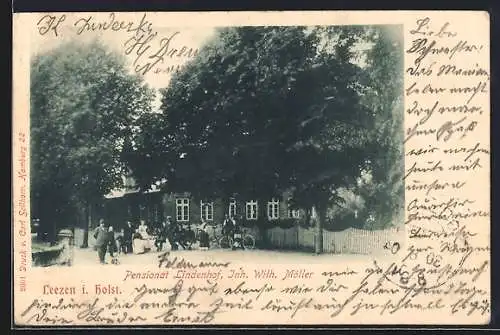 AK Leezen /Holst., Pensionat Lindenhof