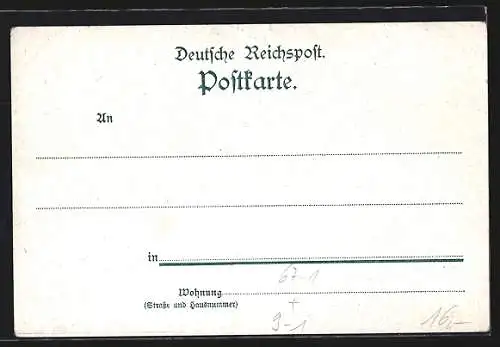 AK Berlin, Ausstellung Transvaal 1897, Café und Clubhaus Johannesburg
