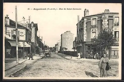 AK Argenteuil, Rue de Saint-Germain