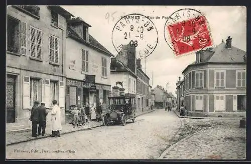 AK Viarmes, Rue de Paris
