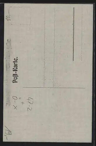 AK Innsbruck, Studentenwappen der Rhenania, Ortspartie
