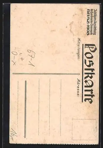 AK Graz, Jubiläums-Ausstellung der Handwerker Steiermarks 1908