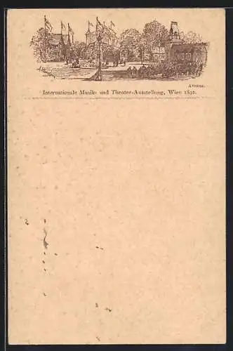 AK Wien, Internationale Musik- und Theater-Ausstellung 1892, Ganzsache