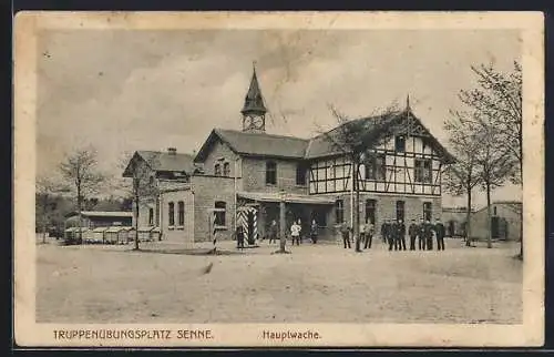 AK Senne, Hauptwache vom Truppenübungsplatz