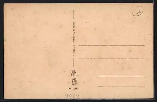 AK Mettmann, Ansicht vom Lehrerseminar