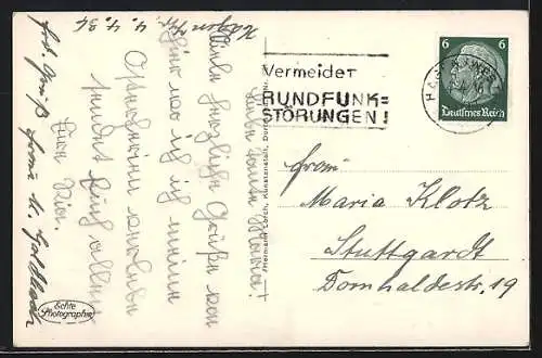 AK Hohensyburg-Hengsteysee, Brücke und Inselgasthof