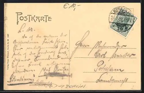 AK Berlin, Gasthof Rheinische Winzerstube, Leipzigerstr. 31 /32 & Friedrichstrasse 96