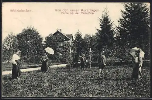 AK Wörishofen, Partie bei der Parkvilla