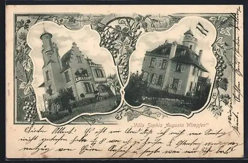 AK Bad Wimpfen, Hotel Villa Sophia Augusta