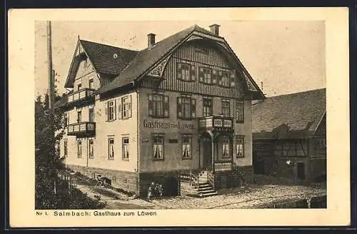 AK Salmbach, Gasthaus zum Löwen