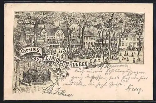 Lithographie Hannover, Restauration Limmerbrunnen