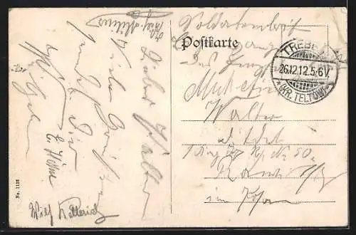 AK Trebbin /Teltow, Restaurant zum Jägerheim, Bes. Hermann Graf, Blick vom Löwendorfer Berg
