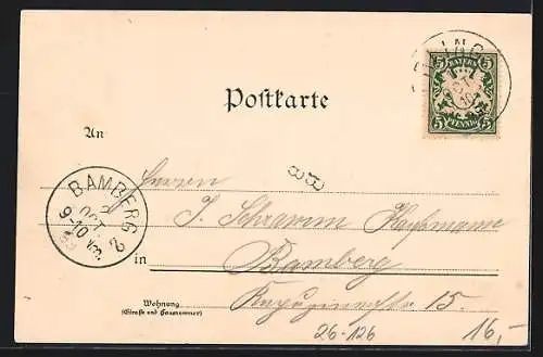 Künstler-AK Edward Theodore Compton: Andechs, Teilansicht mit Kirche