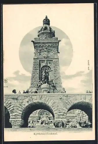 AK Ganzsache PP19F63: Kyffhäuser, Kaiser Wilhelm-Denkmal