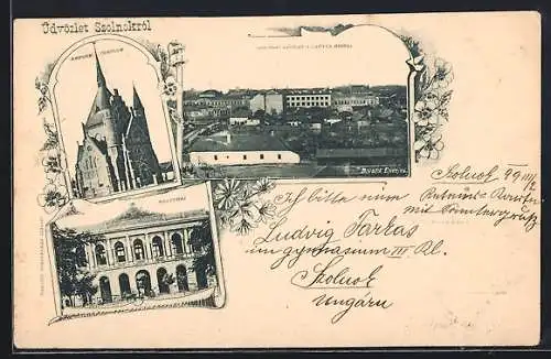 AK Szolnok, Megyehaz, Reform. Templom