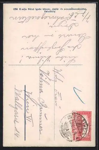 AK Keszthely, Andrassy ter, Fögimnazium, Balaton szalloda