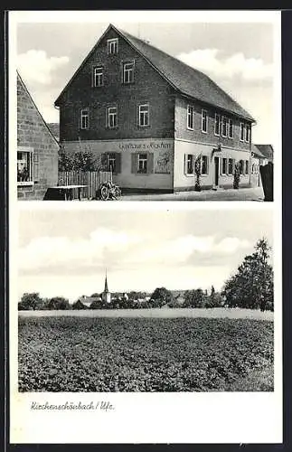 AK Kirchenschönbach /Ufr., Gasthaus zum Hirschen