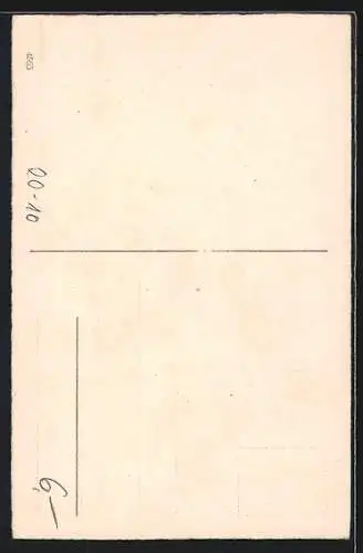 AK Neujahrsglückwünsche, Zwei Zwerge mit Marienkäfer und Kleeblättern auf einem Hufeisen bei Nacht