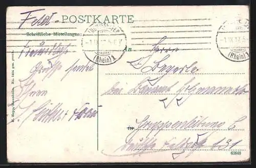 AK Ludwigshafen a. Rh., Ludwigsstrasse mit Strassenbahn