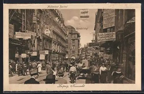 AK Leipzig, Messpalast Zentral am Neumarkt zur Leipziger Messe